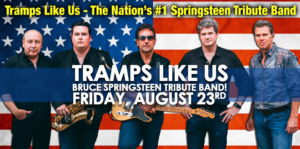 Tramps Like Us | Bruce Springsteen Tribute Band!  Friday, August 23rd @ Putnam County Golf Course